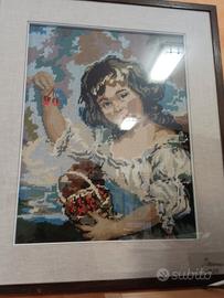 quadro fatto a mano da sarta 