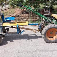 Motocoltivatore GOLDONI XF e solforatrice PROJET