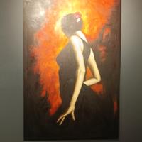 olio su tela di Perez riproduzione 