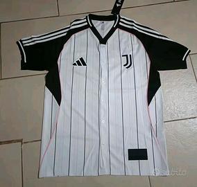 camicia stile baseball Juventus 