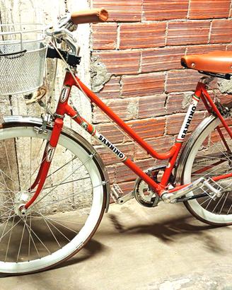 Bicicletta city bike Sannino vintage style