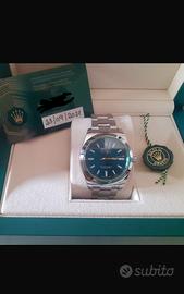 Rolex Milgauss  dial blu full 2021