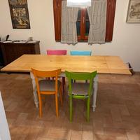 Tavolo da pranzo legno massello