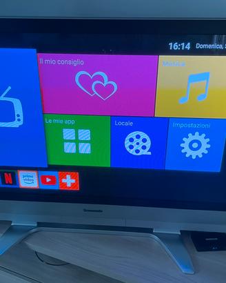 TV Panasonic 50" +  Smart Decoder DVB-T2