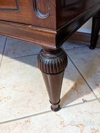 Comò secrétaire in noce fine 19°secolo