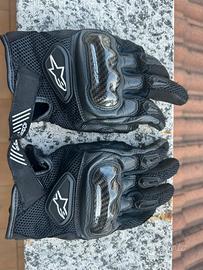 GUANTI DA MOTO ALPINESTARS CON NOCCHE CARBONIO