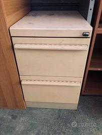 Cassettiera vintage in ferro anni ’70/’80