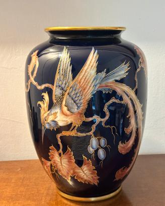 Vaso Schumann Echt Cobalt dipinto a mano 28 cm