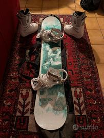 Attacchi e Scarponi Burton