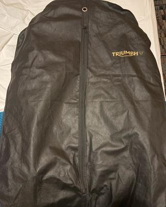 Giacca pelle moto Triumph