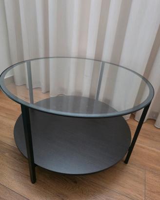 Tavolino da salotto rotondo design moderno- 