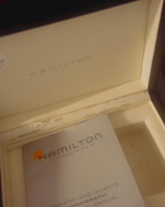 Hamilton jazzmaster scatola e garanzia