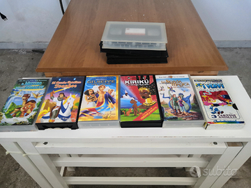 VHS originali cartoni Walt Disney