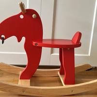 Alce cavallo a dondolo ekorre Ikea