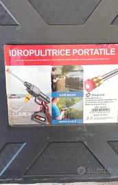 Idropulitrice completa di due batterie
