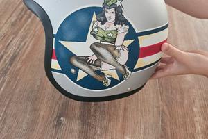 CASCO DMD TG. M CAPITAN AMERICA