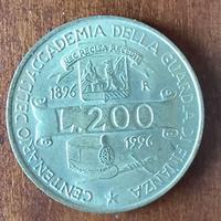 MONETE LIRE 200 diam. 23,90 mm