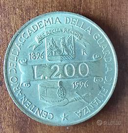 MONETE LIRE 200 diam. 23,90 mm