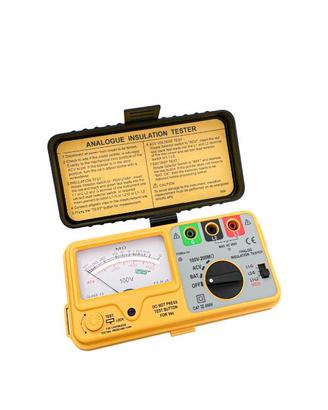 Megger analogico, misuratore di isolamento