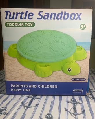 Sabbiera per Bambini a forma di Tartaruga