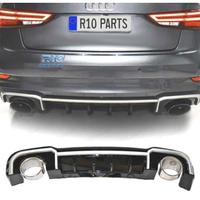 DIFFUSORE AUDI A3 SEDAN SLINE 17-20 LOOK RS3 + TER