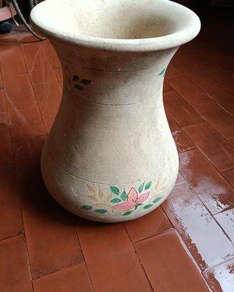 Vaso in terracotta dipinto