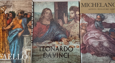 COFANETTI ARTE Michelangelo, Leonardo e Raffaello