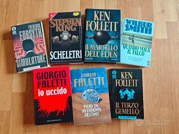 📚  7 libri — THRILLER & NARRATIVA