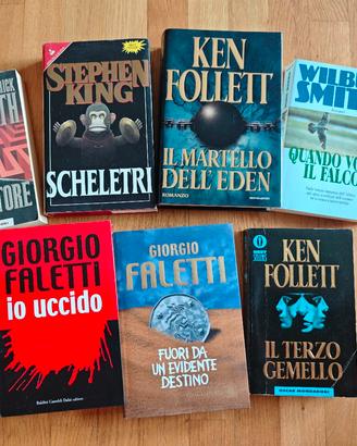 📚  7 libri — THRILLER & NARRATIVA