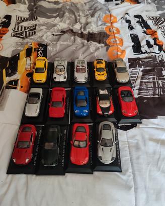 lotto modellini auto sportive 1:43