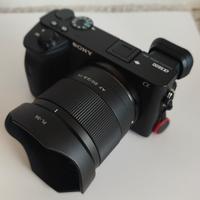 Sony a6600 + ottica 20 mm  f 1.8