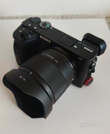 Sony a6600 + ottica 20 mm  f 1.8