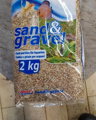 Sabbia per acquario