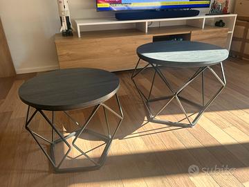 Tavolini da soggiorno (coppia)