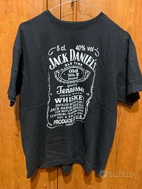 Maglietta jack daniels taglia L nera
