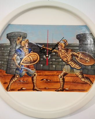Orologio artigianale battaglia dei paladini