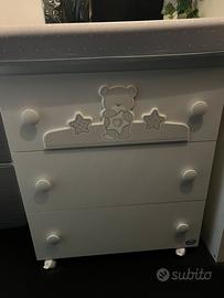 Fasciatoio Cassettiera Bambino