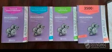 Libri Alphatest per test ingresso Ingegneria