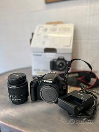 Conon EOS 1100D (Solo 9.667 scatti) KIT completo