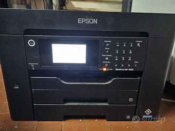 Stampante Epson WF-7840 WorkForce Inkjet (errore)