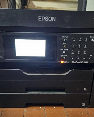 Stampante Epson WF-7840 WorkForce Inkjet (errore)