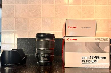 EFS 17-55mm f/2.8 IS USM con Paraluce Originale