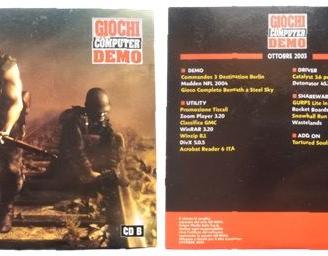 GIOCHI PER IL MIO COMPUTER DEMO CD B OTTOBRE 2003