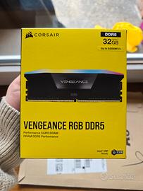 CORSAIR Vengeance RGB DDR5 RAM 32GB (2x16) 6000MHz