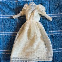 Barbie vestito sposa con velo anni 70