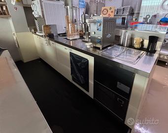 Retrobanco per gelateria 