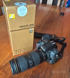 Nikon AF-S 70-200 mm f/4 G ED VR – Pari al nuovo
