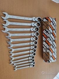 chiavi beta a cricchetto snodate