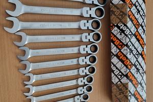 chiavi beta a cricchetto snodate