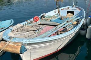 Gozzo da pesca in legno